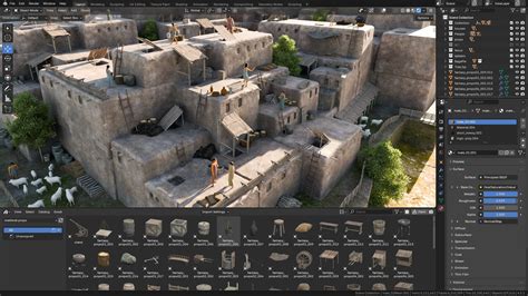 Rebuilding a Neolithic City in Blender - BlenderNation