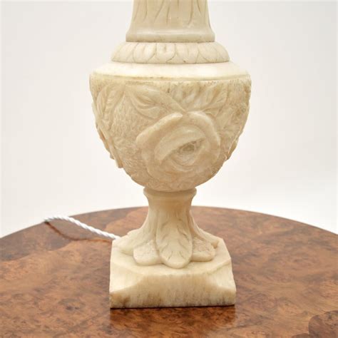 Antique Alabaster Table Lamp | Marylebone Antiques