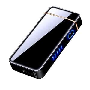 Cospex L121 Classic Fashionable Electric Beam Colorful Double Lighter ...