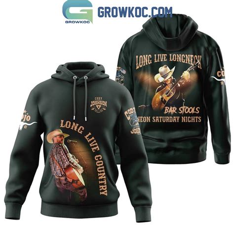 Cody Johnson Long Live Country Bar Stools Neon Saturday Nights Fan ...