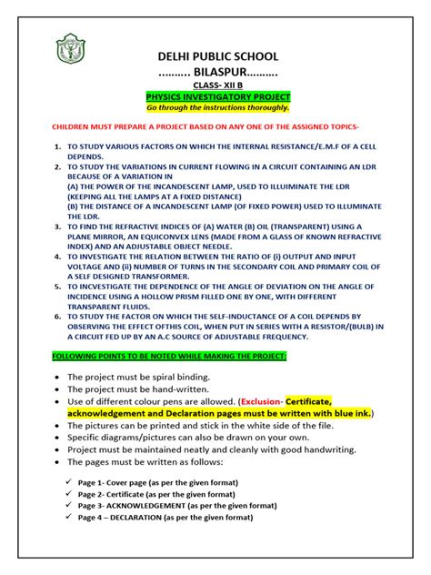 Image result for Physics Project Class 12th