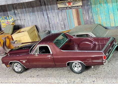 1970 Chevrolet El Camino Pick Up 1:18 Auto World diecast scale model ...