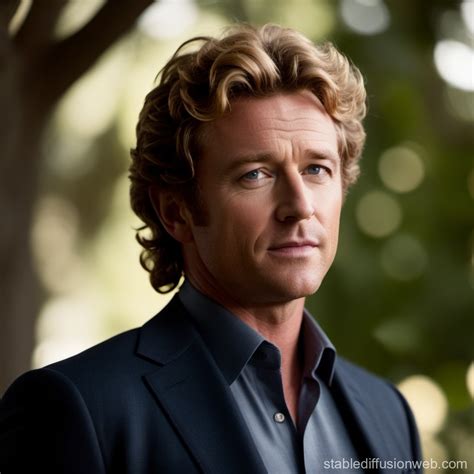 Patrick Jane Portrait, The Mentalist | Stable Diffusion Online
