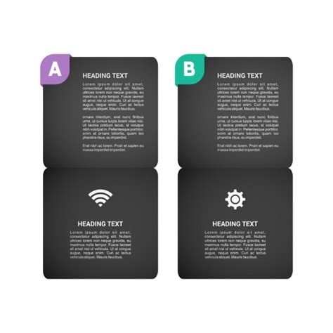 Zwarte Widget met label en het pictogram | Gratis Vector