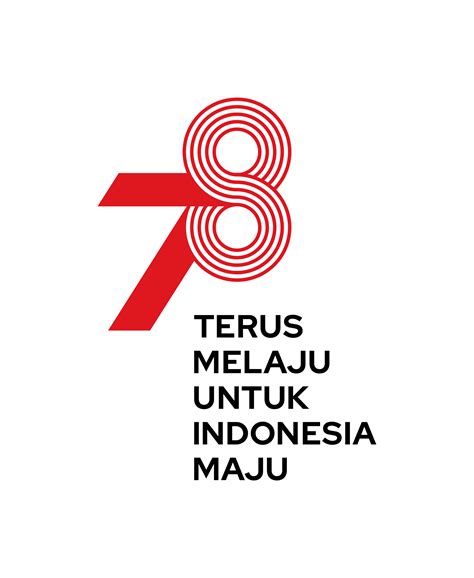 Tema dan Logo Peringatan HUT Ke-78 Kemerdekaan Republik Indonesia Tahun ...