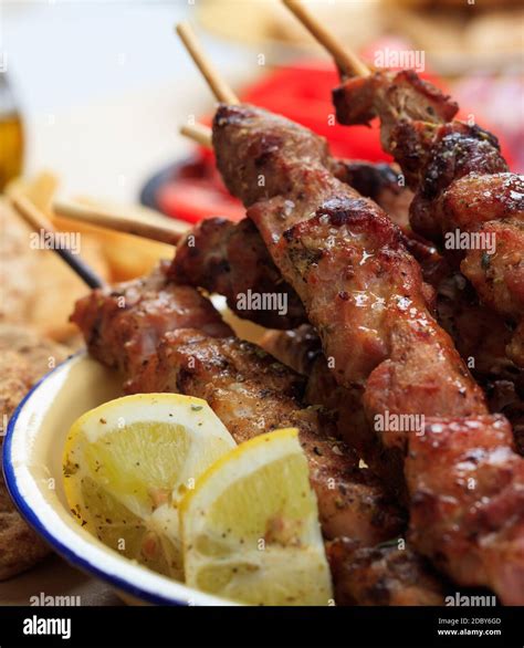 Bread skewers hi-res stock photography and images - Alamy
