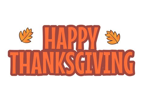 Thanksgiving Clip Art - 13 Free PDF Printables | Printablee