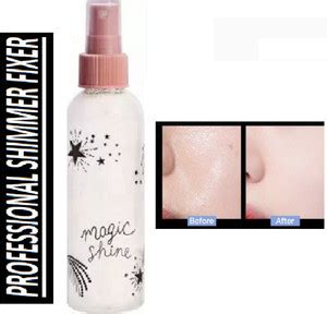 MIKARA LIQUID FIXER TRANSPARENT TEXTURE SPRAY LOOK SHIMMER SHADE LONG ...