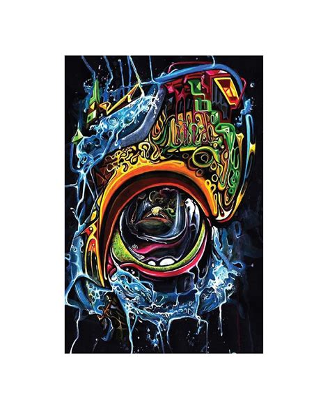 SIGN EVER Trippy Posters Graphics Bedroom Boys Room Living Room Home ...