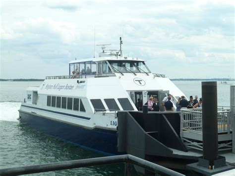 Hingham, Hull – Long Wharf, Boston via Logan Airport (Ferry) | Miles in ...