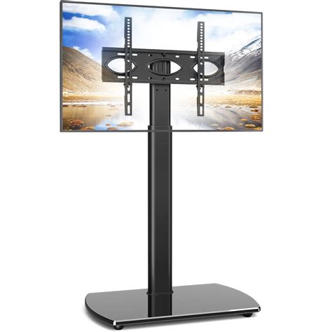 FITUEYES Modern Tall Floor TV Stand For 55 85 Inch Large TVs, Swivel TV ...