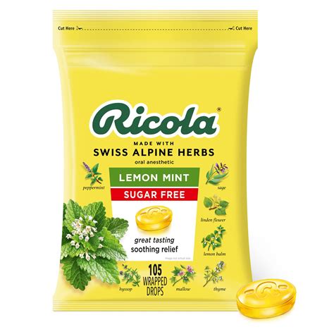 Ricola Cough Drops Icy Menthol at Mark Cox blog