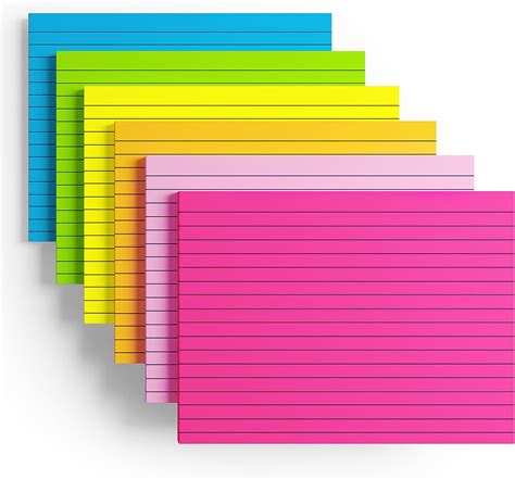 6 X 8 Inches Extra-Large Lined Sticky Giant Pads,A5 Lined Note, Pack of ...
