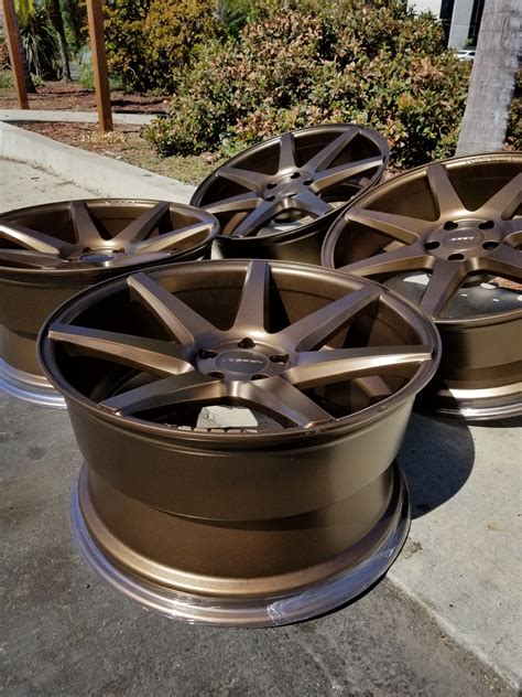 Automotive Wheels in a Triple Bronze Powder Coat | Prismatic Powders