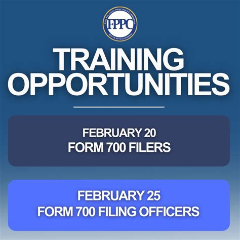 Stay informed with FPPC training sessions happening all year round ...