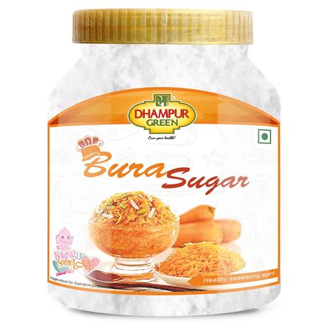 Dhampure Speciality Natural Bura Sugar, 800g | Sulphurless White Sugar ...