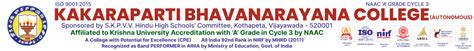 Kakaraparti Bhavanarayana (KBN) College(Autonomous) - VIJAYAWADA