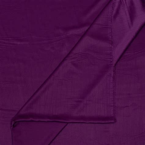 Premium Purple Colour Gucci Satin Fabric Fabric for Designers | FabCouture