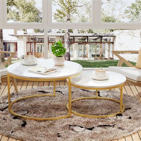 Coffee Table with Extendable Nesting Set – Decor Mantra