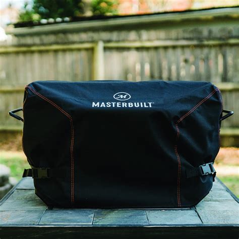 Buy Masterbuilt MB20080522 Portable Charcoal Grill Cover, Black Online ...