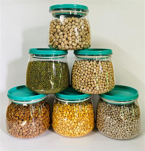 Buy NRUVI Matuki Design Airtight Unbreakable Plastic Kitchen Storage ...