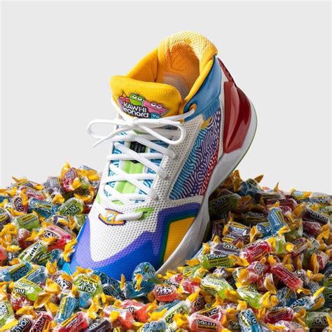 Kawhi Leonard’s new signature shoe. New Balance x Jolly Ranchers. : r ...