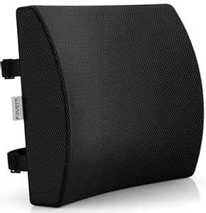 FOVERA Lumbar Support for Chair, Orthopedic Memory Foam Backrest