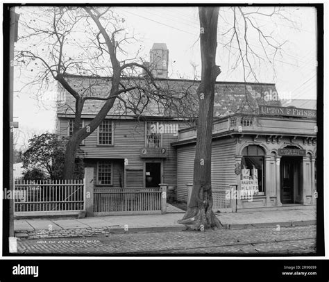 The Witch House, Salem, c1901 Stock Photo - Alamy
