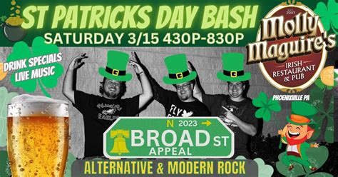St Patricks Day BASH @ Molly Maguires, Molly Maguire's Irish Restaurant ...