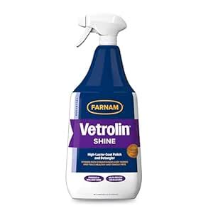 Buy Farnam Vetrolin Shine Coat Conditioner & Shine Spray for Horses ...