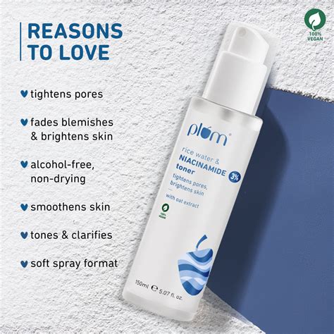 Plum Brightening Niacinamide Face Serum & Toner | Plum Goodness