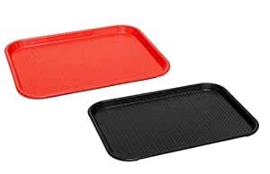 Swift International Rectangular Unbreakable Plastic Serving Trays 16 X ...