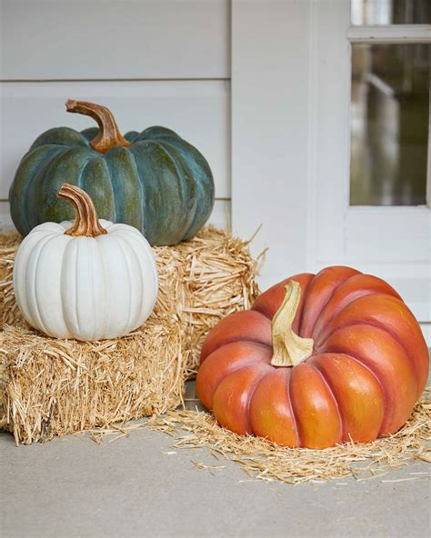 Heirloom Outdoor Pumpkin Decor | Balsam Hill