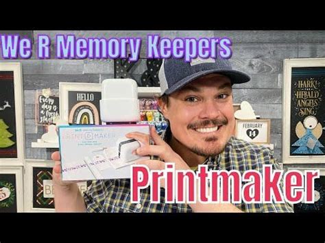 Image result for We R Memory Keepers Printmaker Tutorial