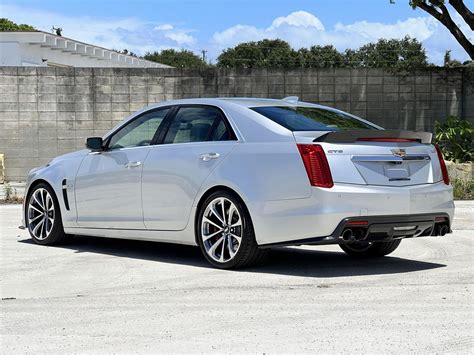 One-Owner 2017 Cadillac CTS-V Is the Perfect Four-Door Sedan for Sneaking Up on a Supercar ...