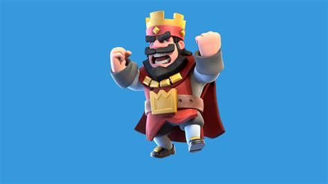 Download Clash Royale The King Wallpaper | Wallpapers.com