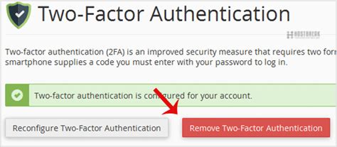 How to Disable the Two-Factor Authentication on Your cPanel Account ...