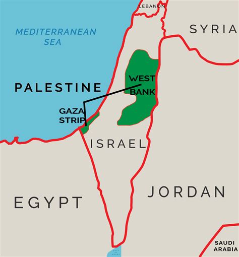 Where Is Palestine On A Map