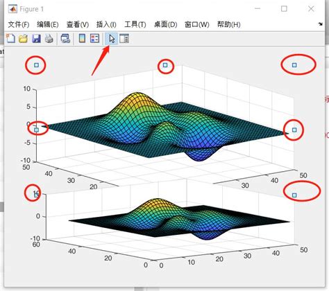 MATLAB 3D Graph Animation in Subplot 的图像结果