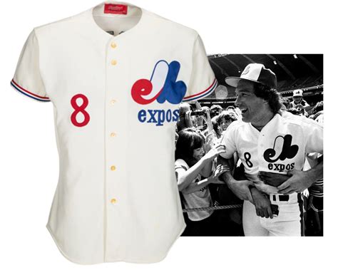 Lot - Gary Carter 1979 Game Worn Montreal Expos Jersey