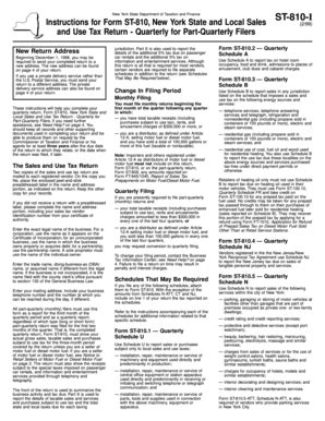 Fillable Online nysscpa Instructions for Form ST-810, New York State ...