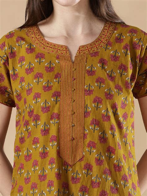 Buy Trendy Purple Batik Print Pure Cotton Nighty for Women – 9shines label