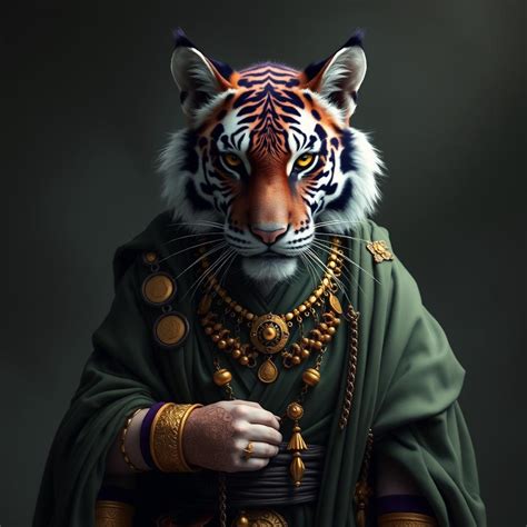 Tiger's Eye: Meet the Purple and White Tabaxi Warlock