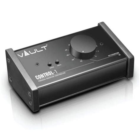 Vault Control 1 Passive Stereo Monitor and Volume Controller : Amazon ...