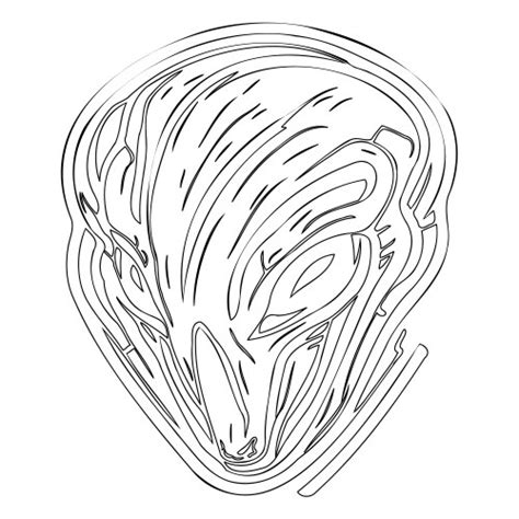 Alien Outline 的图像结果