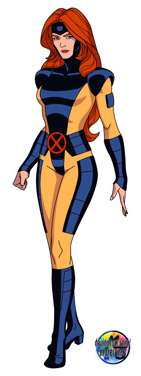 X-men'97 - Jean Grey - Render by Moresense on DeviantArt