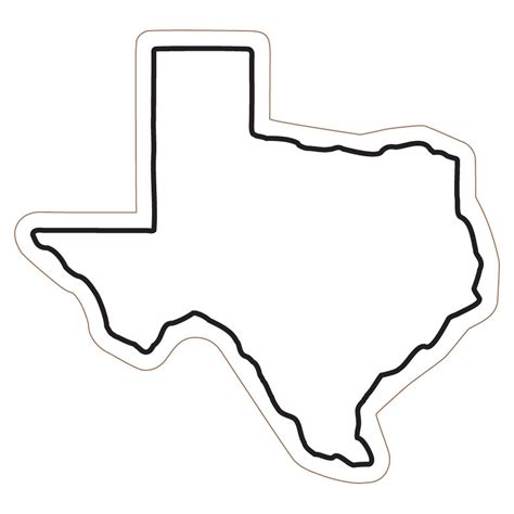 Texas State Outline - ClipArt Best