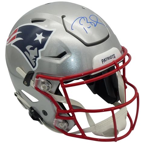 Charitybuzz: Tom Brady Signed New England Patriots Helmet