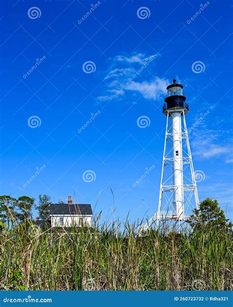 Faro De Cape San Blas Florida Usa Foto de archivo - Imagen de faro ...