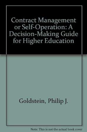 Buy Contract Management or Self-Operation: A Decision-Making Guide for ...